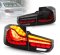 VLAND R&uuml;ckleuchten O-LED passend f&uuml;r BMW 3er F30 F80 2011-2019, Plug-and-Play Smoked