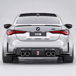TNF+ SS1 Hintere Seitenspoiler aus  Prepreg-Kohlefaser passend f&uuml;r BMW (G80)