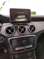 Handyhalter passend für Mercedes-Benz CLA ab 2013  -...