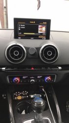 Handyhalter passend für Audi A3-S3-RS3 (8V) bj 2012...