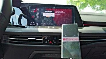 Auto Handy Halter Für Volkswagen VW Golf 8 2020 Beste Preis Praktische  Stetigen GPS Navigation Halterung Für Iphone 11 12 Pro