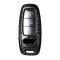 Echt Carbon Auto Schl&uuml;ssel Cover f&uuml;r Audi A6 S6 RS6 A7 S7 RS7 Q7 Q8 schwarz