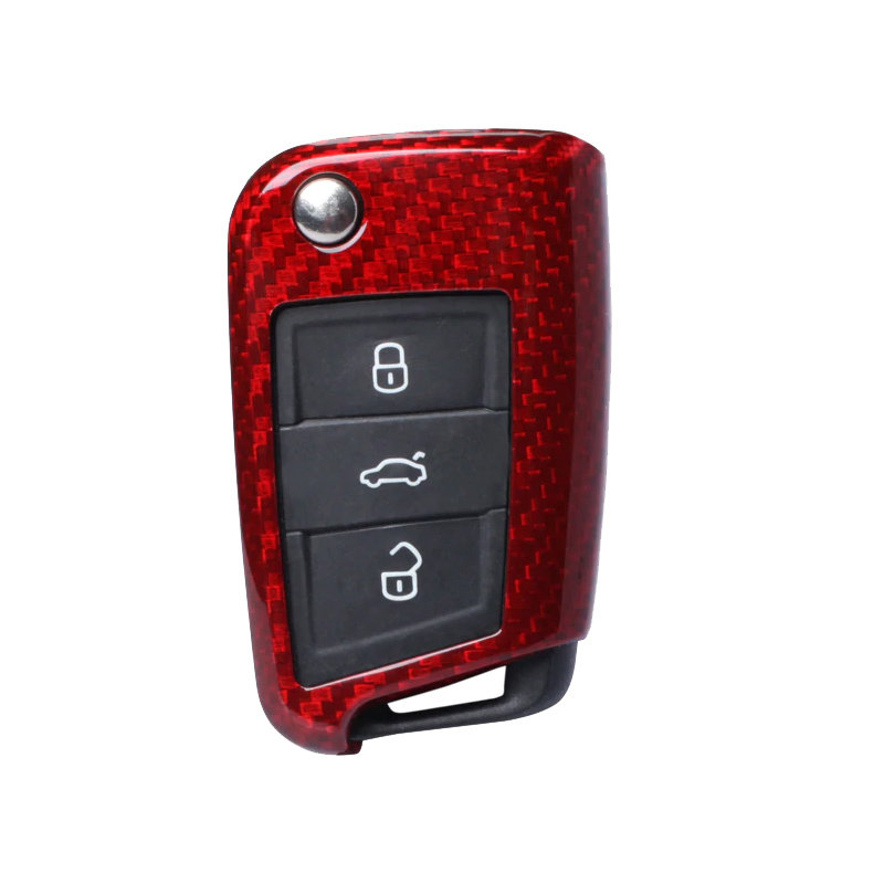 Volkswagen Schlüssel Hülle Rot